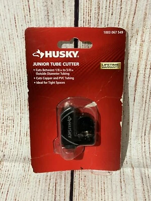Husky  1/8in To 5/8 in. Junior Tube Cutter 1003 067 549 - Image 1 of 3
