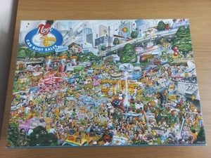 Gibsons 1000 piece jigsaw I Love Car Boot Sales by Mike Jupp - Picture 1 of 2