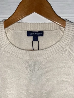 Suéter Peter Millar Crown Hecho a Mano Briard Cepillado Cuello Redondo Grande Precio de venta sugerido por el fabricante $494 Foto 1 de 4