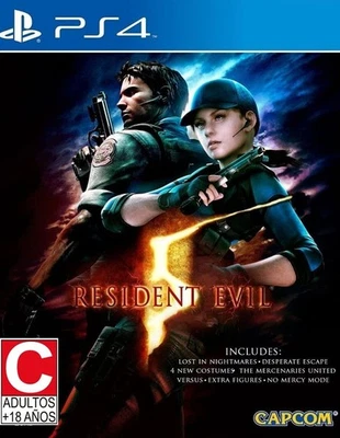 Resident Evil 5 HD for PlayStation 4 PlayStation 4 Standard (Sony Playstation 4) - Image 1 of 4