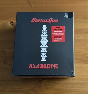 Status Quo - Backbone - Limited Edition CD Boxset + T-Shirt - New & Sealed - Image 1 of 4