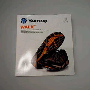 Yaktrax Walk Ice and Snow Traction Size Small US Men 5-8.5 Women 6.5-9.5 - Picture 1 of 5