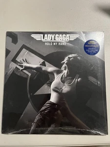 LADY GAGA Hold My Hand Vinyl Record 12" COKE BOTTLE CLEAR Etched TOP GUN SEALED - Picture 1 of 1