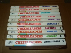 CHEERLEADERS Series Paperback Book LOT Scholastic 3 5 6 7 8 10 11 24 30 37 - Imagen 1 de 8