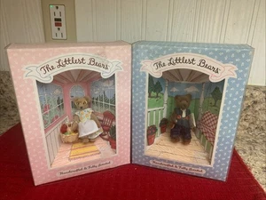 Gund The Littlest Bears Grandmother/Grandfather Mini Handcrafted Fully Jointed - Picture 1 of 6