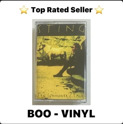 Sting - Ten Summoner's Tales - Cassette Tape 1993 A&M EX / EX - Image 1 of 4