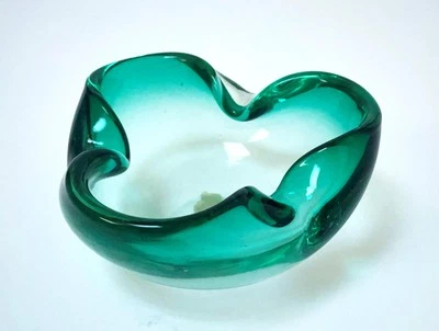 VINTAGE ITALIAN MURANO ART GLASS BOWL MID CENTURY MODERN - image 1 of 4