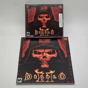 Diablo II 2 With Big Box Manual/Guide PC CD-ROM Windows 98/XP Jewel Case VGC - Picture 1 of 4