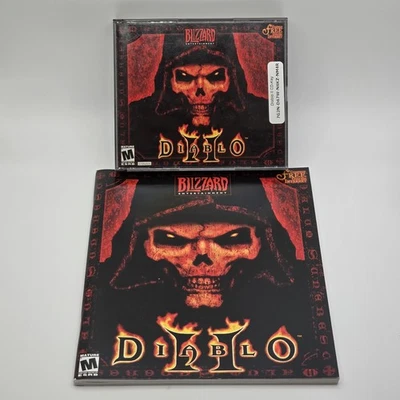 Diablo II 2 With Big Box Manual/Guide PC CD-ROM Windows 98/XP Jewel Case VGC - Image 1 of 4