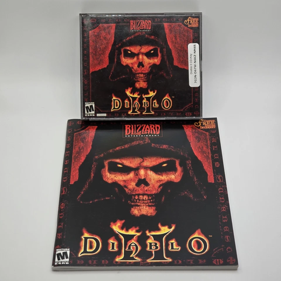 Diablo II 2 With Big Box Manual/Guide PC CD-ROM Windows 98/XP Jewel Case VGC - Image 1 of 4