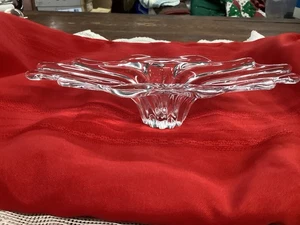 Cofrac Art Verrier Crystal 9 1/2” Dish Signed - Picture 1 of 6