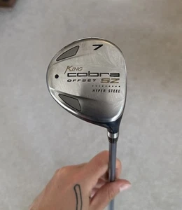 King Cobra Offset SZ 7 Wood Ladies Flex Aldila Graphite Shaft Good Club - Picture 1 of 8