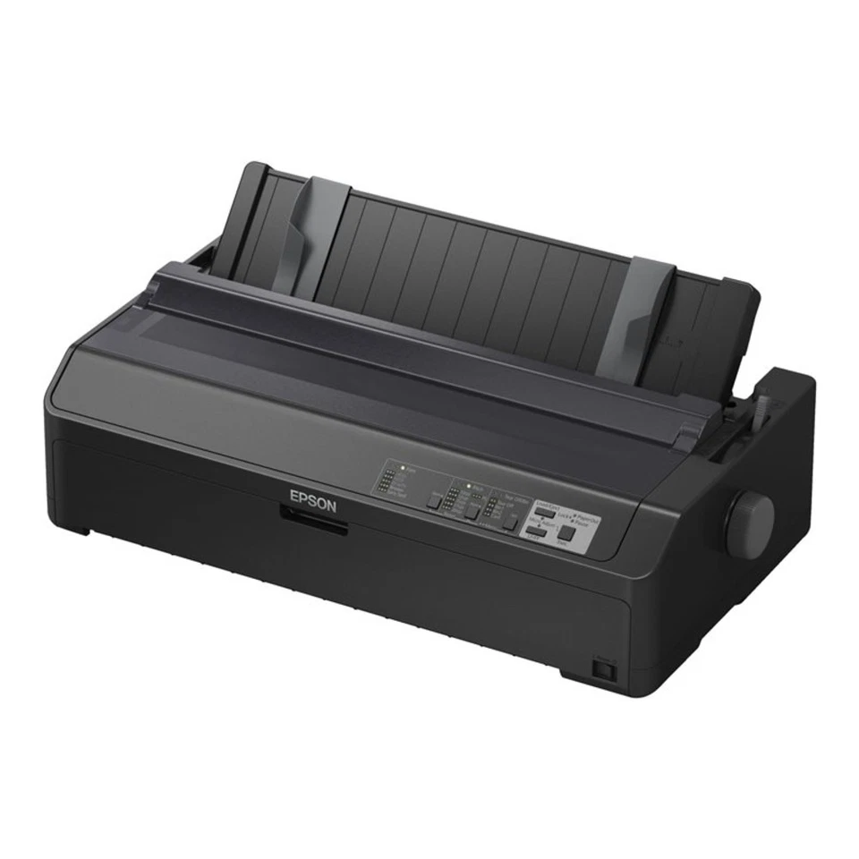 EPSON PRINT C11CF38201 Fx-2190Ii Impact Dot Matrix Printer 9-Pin Speeds Through - Image 1 of 1