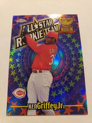 REFRACTOR 2000 Topps Chrome All Star Rookie Team Ken Griffey Jr #RT7 - Image 1 of 4