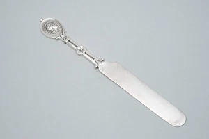 Cuchillo(s) Medallion de Wendt para Starr & Marcus de plata esterlina de 7 5/8" sin monos - Imagen 1 de 4