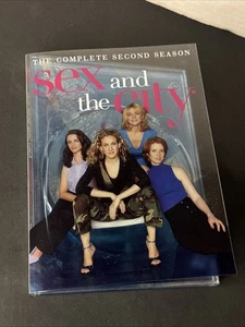 Sex and the City: The Complete Second Season (DVD, 2001) HBO – 3 Disc Set - Picture 1 of 5