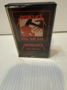Metallica - Kill 'Em All - 1983 Megaforce MRIT-069 - Gray Cassette - Picture 1 of 6