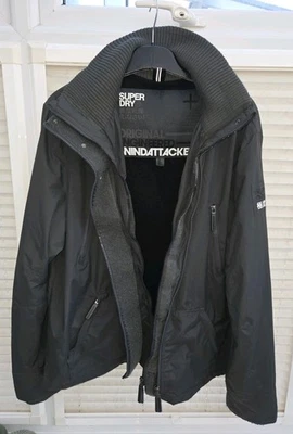 Mens XXXL 3XL Superdry Olive And Black Windattacker Jacket. Great Condition. - Image 1 of 4
