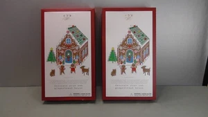 Lebkuchenhaus Sets Menge zwei Neu Paperie - Bild 1 von 11