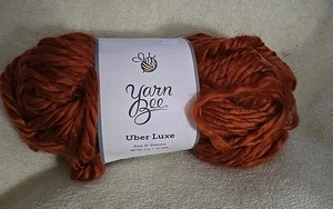 Yarn Bee UBER LUXE Acryl #6 super sperriges Garn Knäuel - FOX & FLAME - Bild 1 von 4