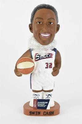 Bobble Dobbles Swin Cash WNBA Basquete Bobblehead Minnesota Lynx UCONN - Imagem 1 de 4