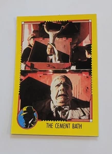 1990 Dick Tracy Card #31 The Cement Bath Topps/Disney Movie Hobby-Excellent - Picture 1 of 5