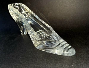Vintage Bleikristall Glas Pantoffel Schuh Figur Godinger - Bild 1 von 11