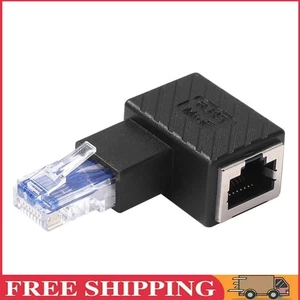 RJ45 Stecker auf Buchse Konverter Adapter LAN Netzwerkanschluss (rechts) - Afbeelding 1 van 9