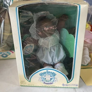 Coleco African American Cabbage Patch 1984 niños prematuros negro 3870 caja completa - Imagen 1 de 11