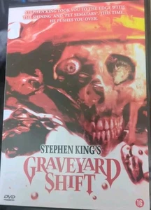 STEPHEN KING'S GRAVEYARD SHIFT Uncut DVD rare OOP Dutch region 2 longer than UK - Imagen 1 de 3