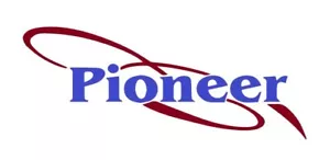 Pioneer by Fleetwood RV Camper TRAILER DECAL Sticker Emblem Set Kit BL Maroon - Picture 1 of 1
