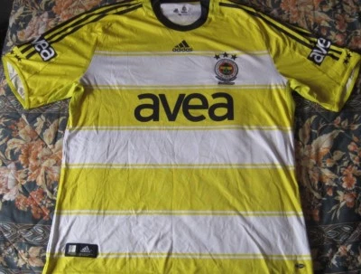 Adidas Away Size XL Avea Season 2008 FENERBAHCE Jersey Shirt Jersey Shirt - Image 1 of 4