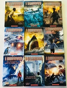 Lot of 9 -  I SURVIVED ... Books by Lauren Tarshis - Historical - Bild 1 von 23
