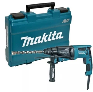 MAKITA HR2631F TASSELLATORE SDS PLUS TRAPANO PERFORATORE AVT 3 FUNZIONI 2,4J LED - Foto 1 di 4