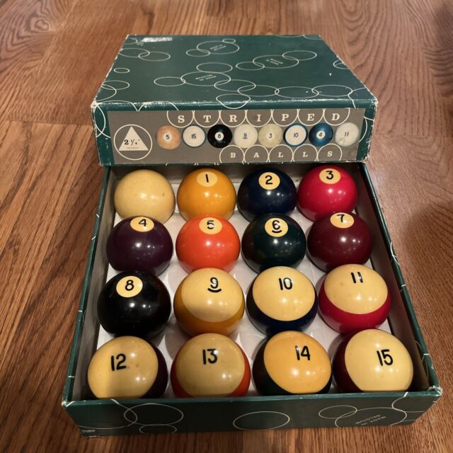 8 Pool Ball FROM $10 SHIPPED,1500 VINTAGE, ANTIQUE BILLIARD BALLS Clay,  Aramith