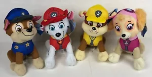 Paw Patrol Plush Toy Marshall Skye Rubble Chase 10" Set of 4 - Picture 1 of 6