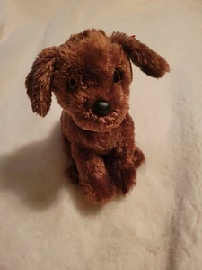 Ty Classic Harley Puppy Dog 2019 Brown TySilk Plush Stuffed Animal Toy Fast Ship - Picture 1 of 8