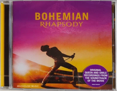 QUEEN CD Bohemian Rhapsody 2018 Original Soundtrack 22 Tracks Movie OST w/ Stkr - Image 1 of 2
