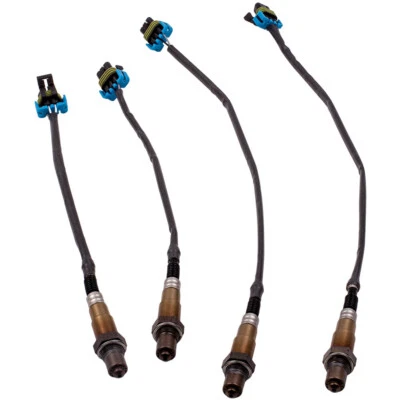 4 Pcs O2 Oxygen Sensors for Cadillac SRX 2010-2011 V6 3.0L Upstream & Down - Image 1 of 4