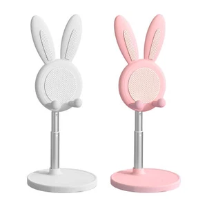1pc Cute Phone Stand, Adjustable Bunny Phone Stand for Desk, Rabbit Phone Holder - Picture 1 of 10