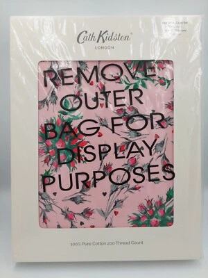 Cath Kidston Duvet Set Forever Rose King Duvet Cover and Pair of Pillowcases - Image 1 of 4