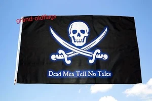   3'X 5' DEAD MEN TELL NO TALES JOLLY ROGER PIRATE FLAG 3X5 - Picture 1 of 1