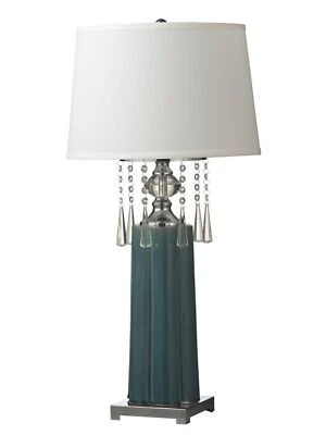Dale Tiffany GT15315LED Tori LED Hand Blown Art Glass Table Lamp 32” Tall  - Image 1 of 4