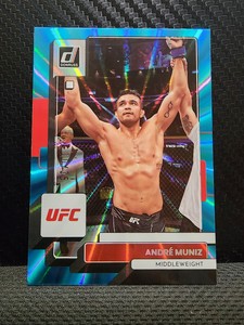 2023 Panini Donruss UFC Andre Muniz Teal Laser /25