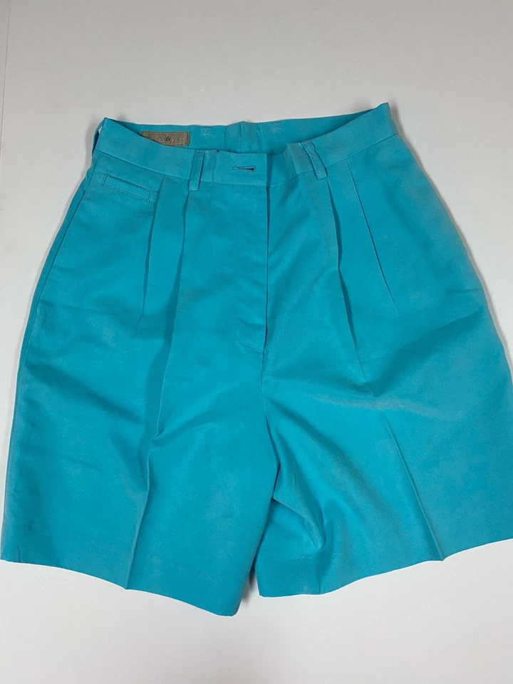 Cutter & Buck Womens Shorts 4 blue chino - Image 1 of 4