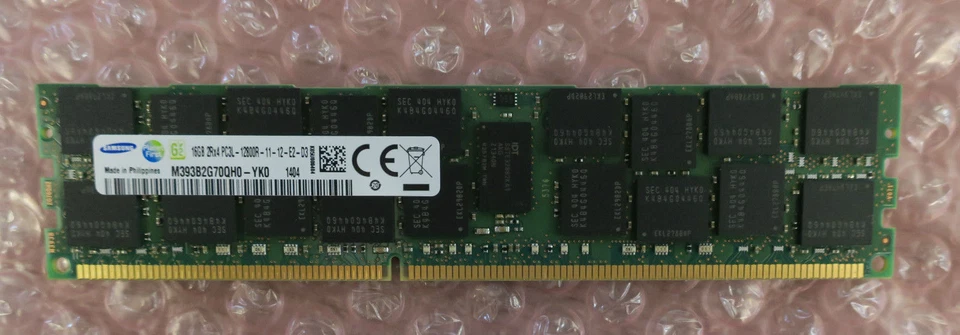 Fujitsu Original 16GB S26361-F3781-L516 DDR3-1600 PC3-12800 LV Dual Rank DIMM - Image 1 of 1
