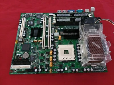 UNTESTED AS IS TYAN TIGER I7500 S2722 MOTHERBOARD 2x s603 ATX PCI-X DDR - Image 1 of 4