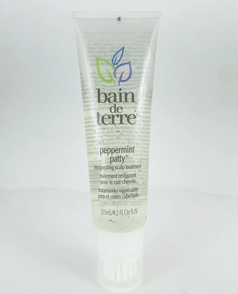 Tratamiento vigorizante del cuero cabelludo Bain de Terre menta hamburguesa 4,2 fl oz Foto 1 de 2