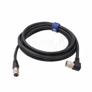 Right Angle 12 Pin Hirose Male Female Extension Cable Sony XC DXC-990 CCD Camera - Picture 1 of 4