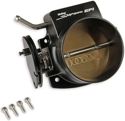 Holley, francotirador EFI, brida de culata, 102 mm hoja única, provisión IAC Foto 1 de 4